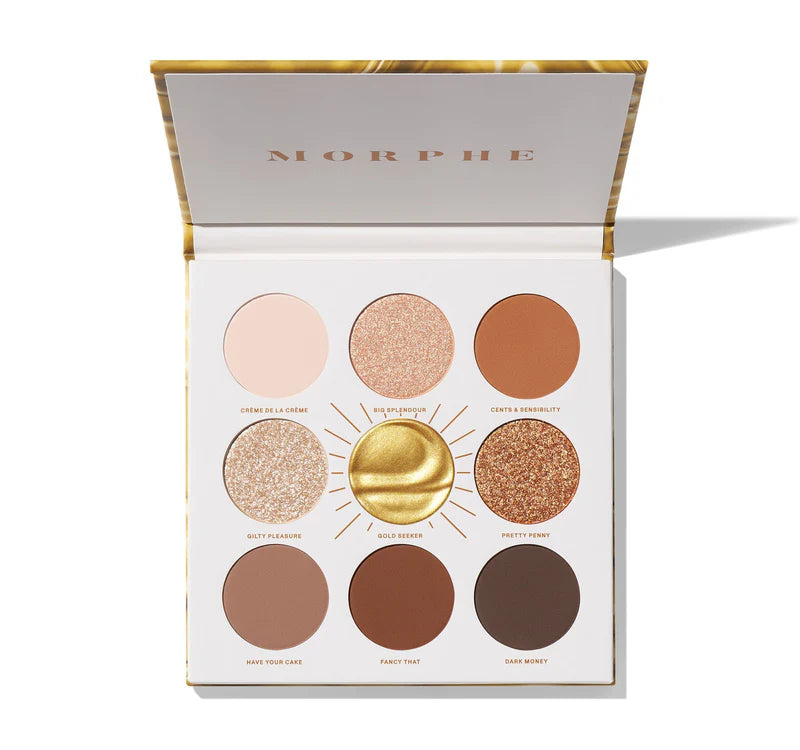 Morphe Eyeshadow Palette - Gold Rush