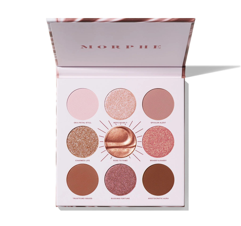 Morphe Eyeshadow Palette - Rose To Fame