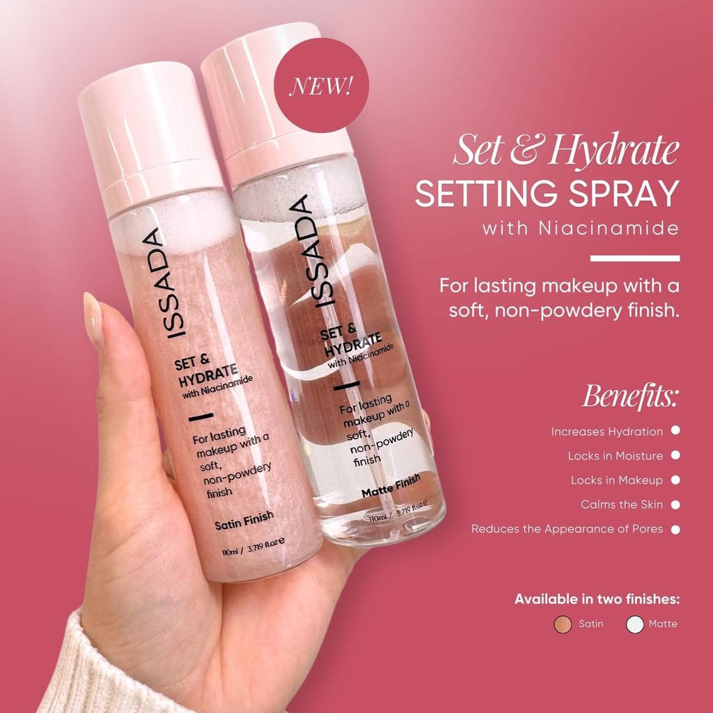 Issada Set & Hydrate Setting Spray - Matte Finish